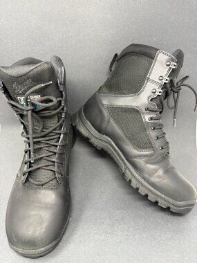 Danner Lookout Boots Mens 12 EE Black 8in 800G Waterproof Thinsulate 23827